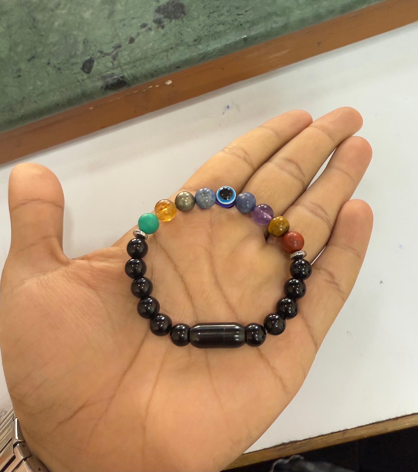 Unlock Your Cosmic & Earthly Power: The 9 Chakra Bracelet ⭐⭐⭐⭐⭐| Trusted By 12000+ Happy Buyers😊 😊