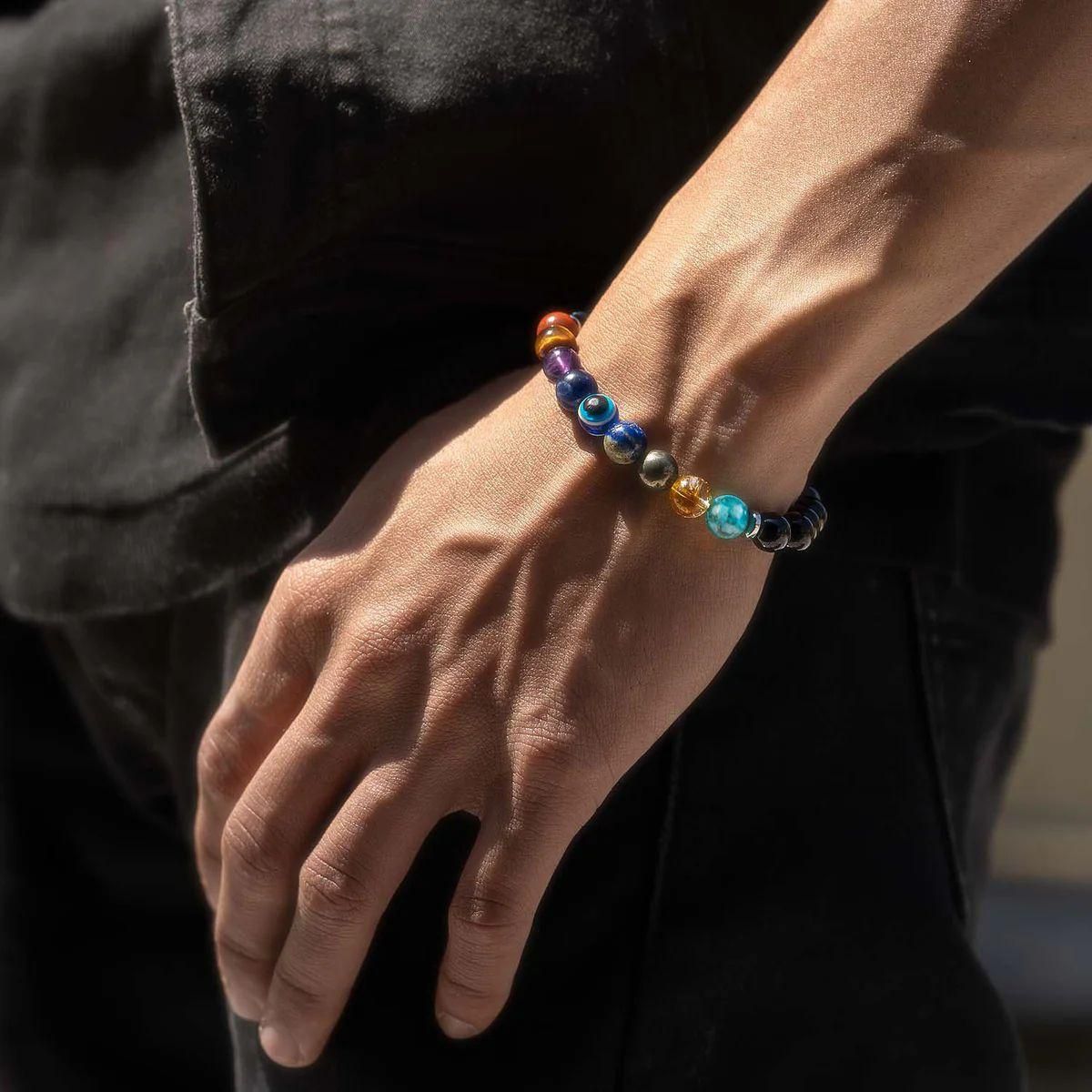 Unlock Your Cosmic & Earthly Power: The 9 Chakra Bracelet ⭐⭐⭐⭐⭐| Trusted By 12000+ Happy Buyers😊 😊