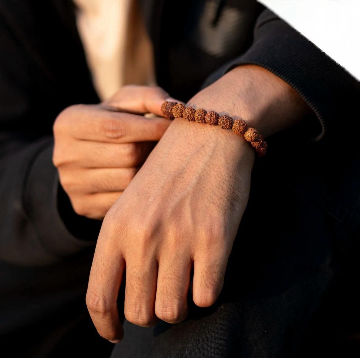 5 Mukhi Rudraksha Bracelet | 3000+ Happy Buyers⭐️⭐️⭐️⭐️⭐️