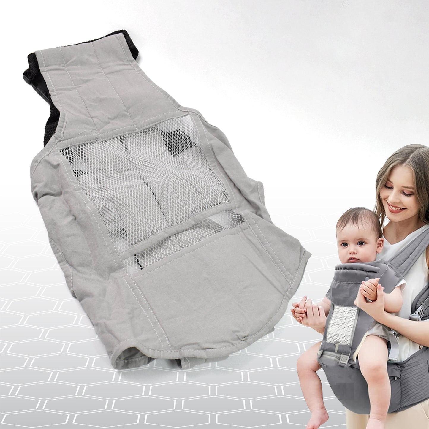 Ergonomic Baby Carrier Bag  Baby Holder Carrier (1 Pc) - 4.9-star rating! ⭐⭐⭐⭐