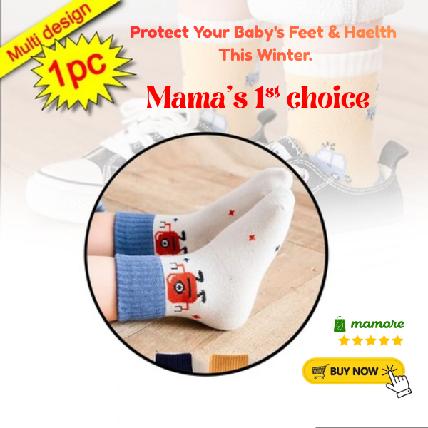 Socks Breathable Thickened Classic Simple Soft Skin Friendly For Kids!! - 4.9-star rating! ⭐⭐⭐⭐