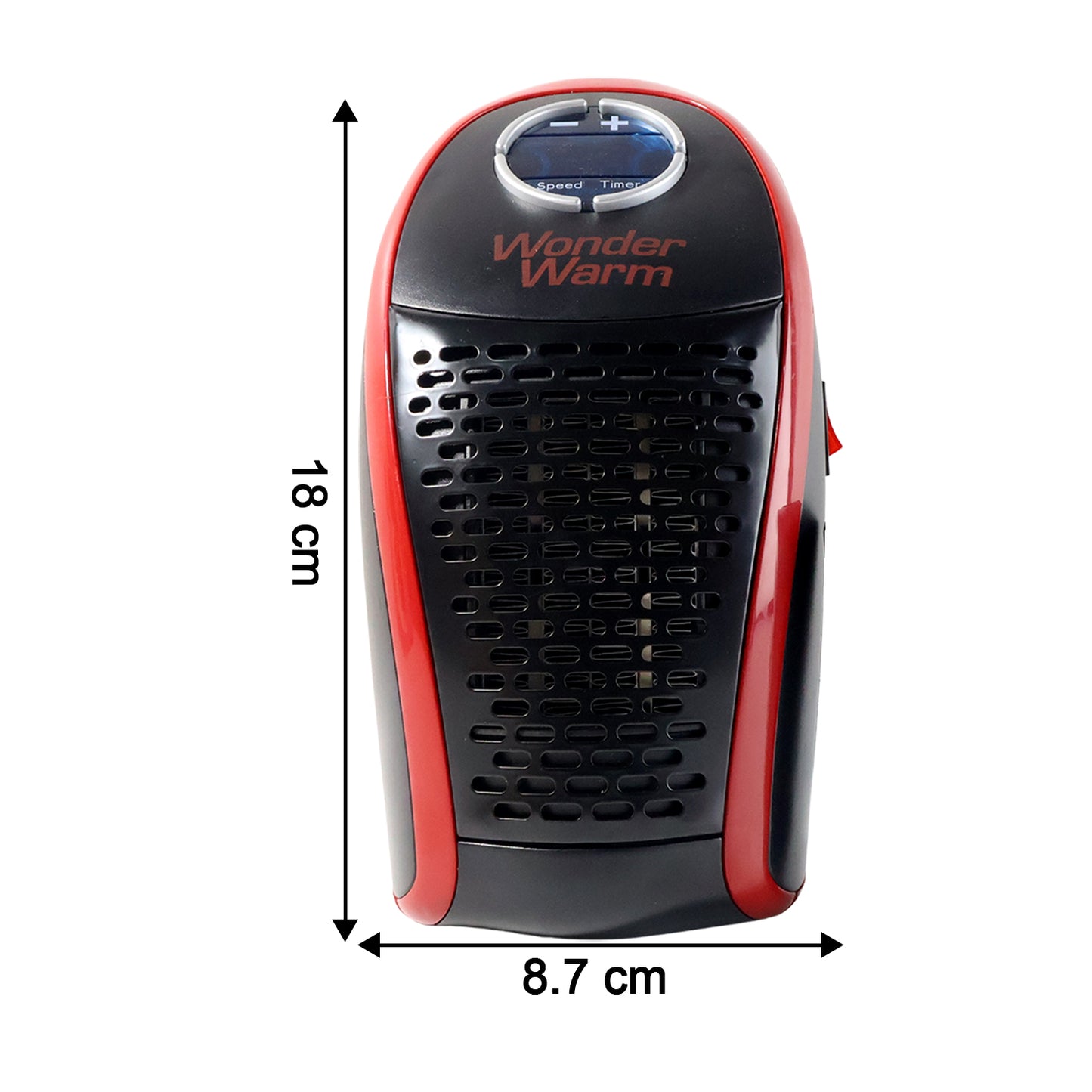 Wonder Warm 400W Wall Plug-In Personal Space Heater | 7k Happy Consumer with 4.7⭐⭐⭐⭐⭐ Rated !