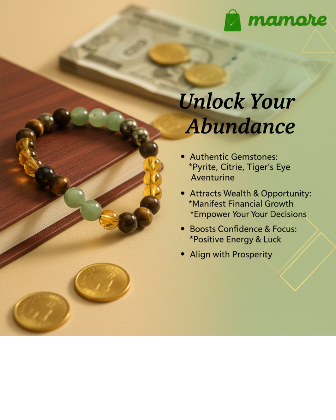 Attract Abundance with the Original Money Magnet Bracelet | 4.9star⭐⭐⭐⭐⭐rated by Happy Devotee!!