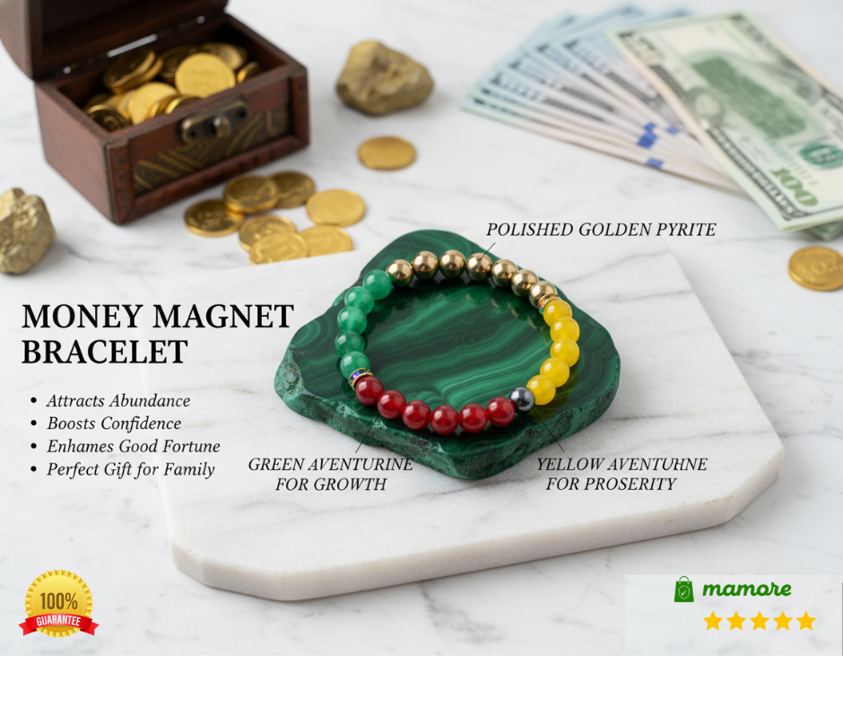 Money Magnet Bracelet | Buy-1-Get-1-Free | 4.9star⭐⭐⭐⭐⭐ by Happy Devotee!!