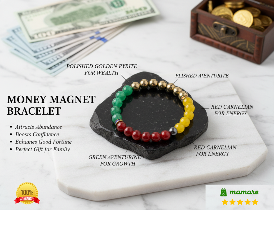 Money Magnet Bracelet | Buy-1-Get-1-Free | 4.9star⭐⭐⭐⭐⭐ by Happy Devotee!!