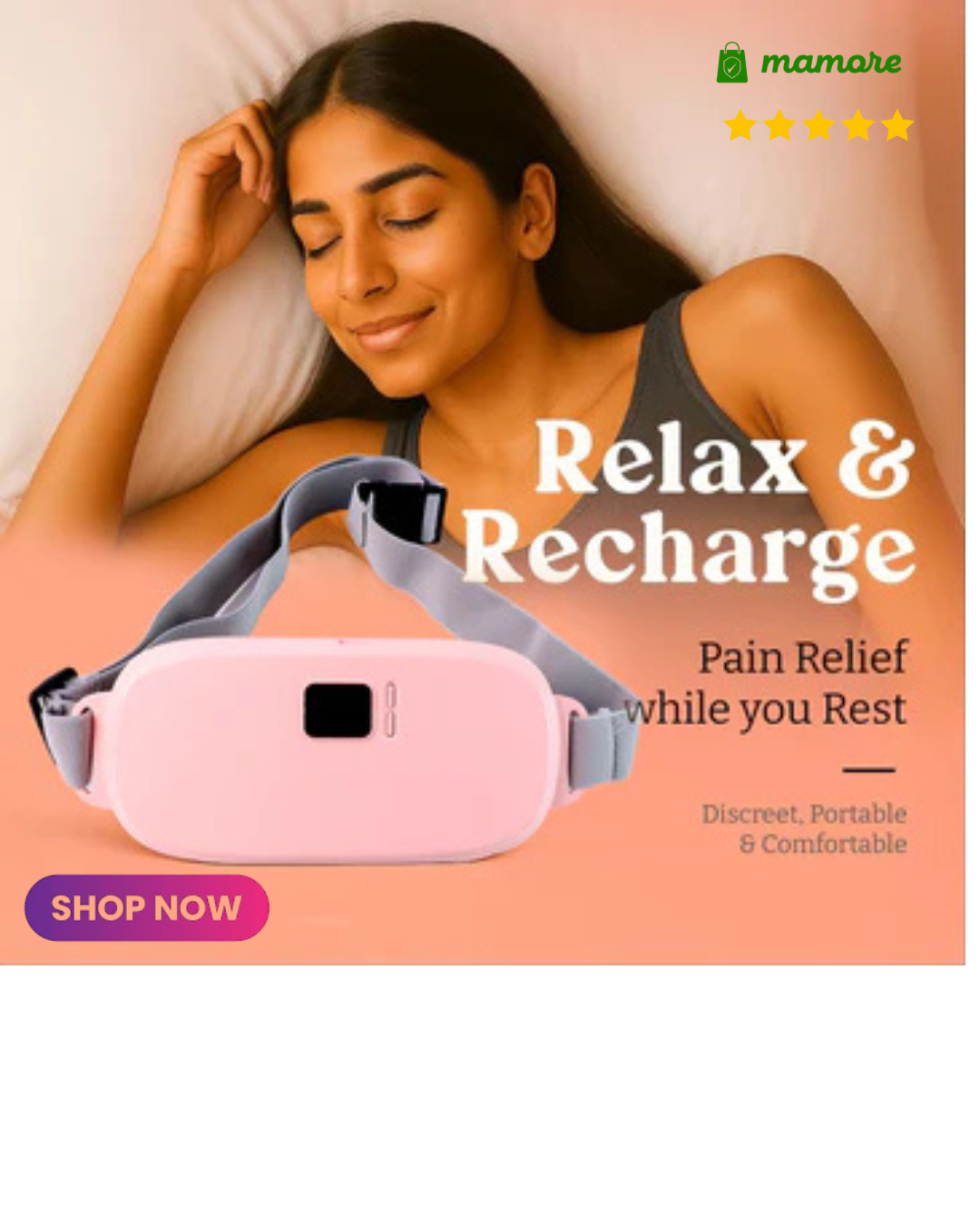 Rechargeable Smart Warm Palace Belt (1 Pc) - 4.9star⭐ rating!!