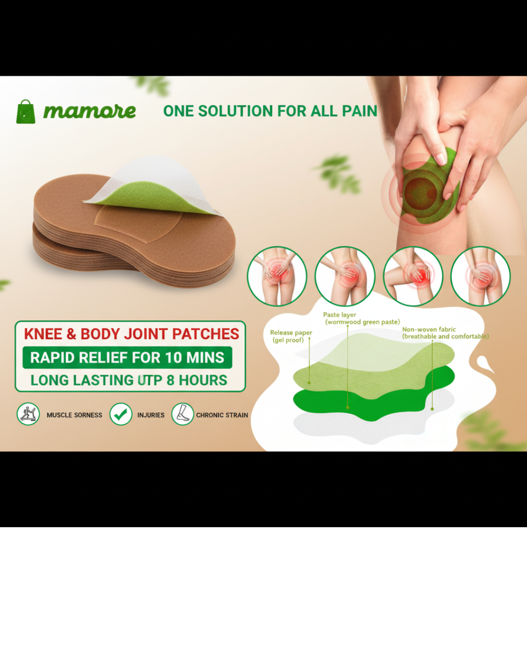 Your Solution for Lasting Knee Pain Relief! -  Mamore.store